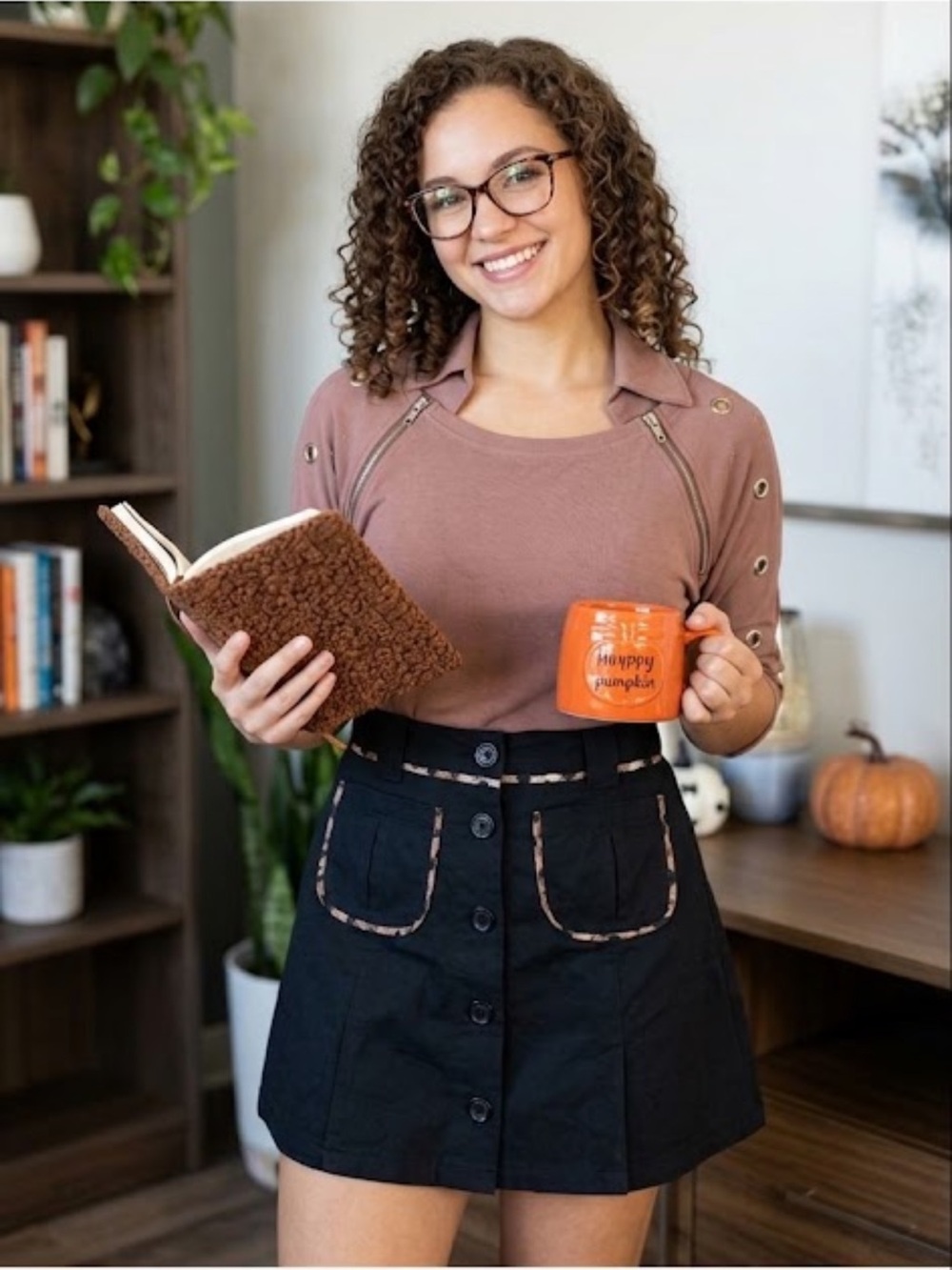 School girl bundle skirt 10 top lrg journal mug 4 pc